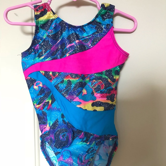 Girls gymnastic Leo s Lot of 2 new no tags - Picture 5 of 7
